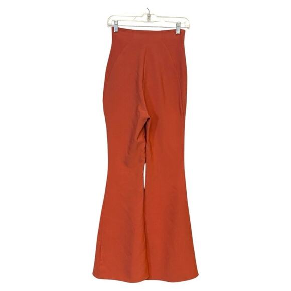 ASOS Luxe Cinnamon High Rise Flare Pants Women’s Size 4 Trousers - Picture 2 of 5